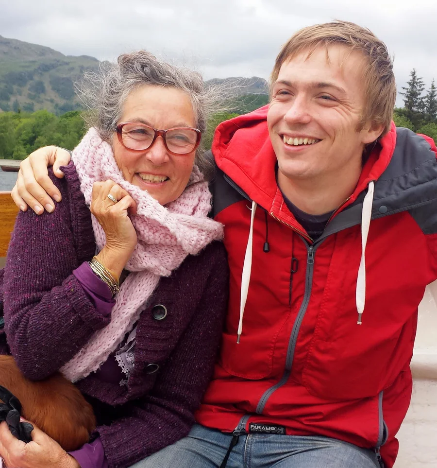 Ric and his mum